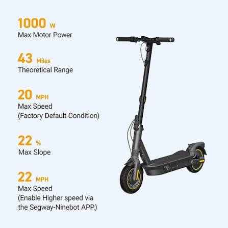NineBot G2 Max Scooter